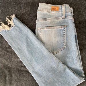 Light blue Paige jeans
